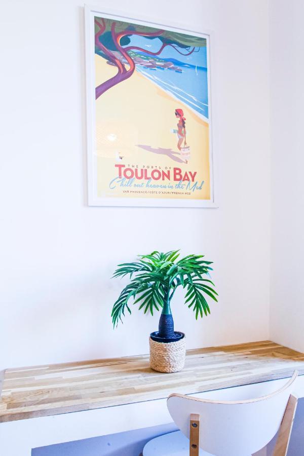 La Cle Studio Clim, Wifi, Gare Et Port De Toulon Extérieur photo